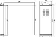 4G DDR3 Industrial Rackmount PC Upper Rack 4U IPC 7 или 14 слотов для расширения