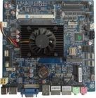 Промышленный ПК Мини ITX Материнская плата сварная на борту Intel J1900 CPU 10COM