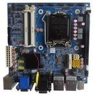 Гигабитный чипсет Intel H81 Mini ITX Материнская плата 10COM 10 USB 1 PCIE x 16 слот
